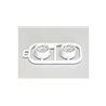 Wheels Set RE30 Kyosho Mini-Z MR03 Wide-Offset 2.0 (2) White