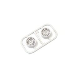 Wheel Set Kyosho Mini-Z AWD Wide 0 Offset (2) White