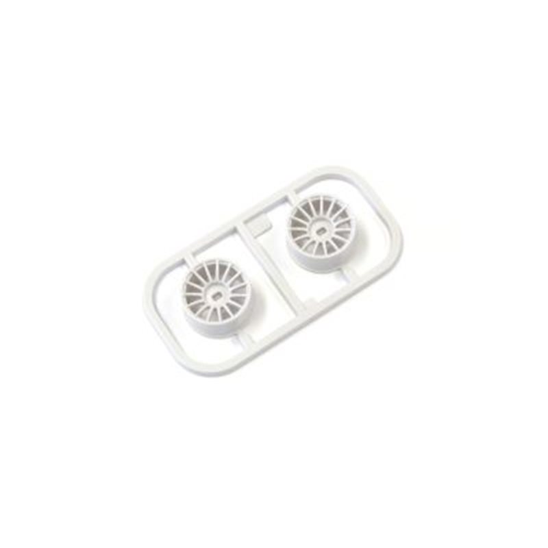 Wheel Set Kyosho Mini-Z AWD Wide 0 Offset (2) White
