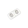 Wheel Set Kyosho Mini-Z AWD Wide 0 Offset (2) White