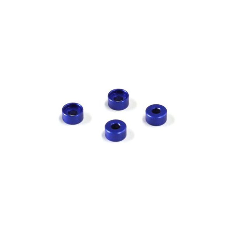 Kyosho Mini-Z MR03 Aluminium Collar for MZW418 (4) 2.5mm/Blue