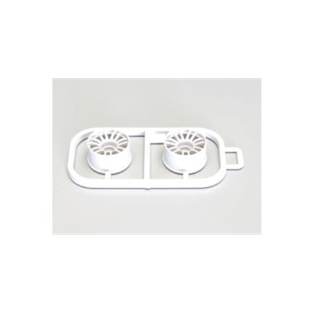 Wheels Set Kyosho Mini-Z MR03 Wide-Offset -1.0 (2) White