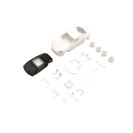 Bodyshell Toyota 86 Kyosho Mini-Z + 4WD Rims (White Body)