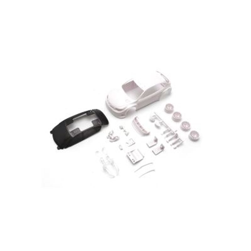 Bodyshell Subaru Impreza WRC 2008 Mini-Z + 4WD Rims (White Body)