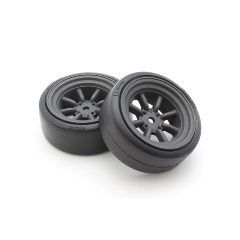 Fazer FZD2 1:10 Pre-Glued D-Tyres 8S Watanabe Wheel (2)