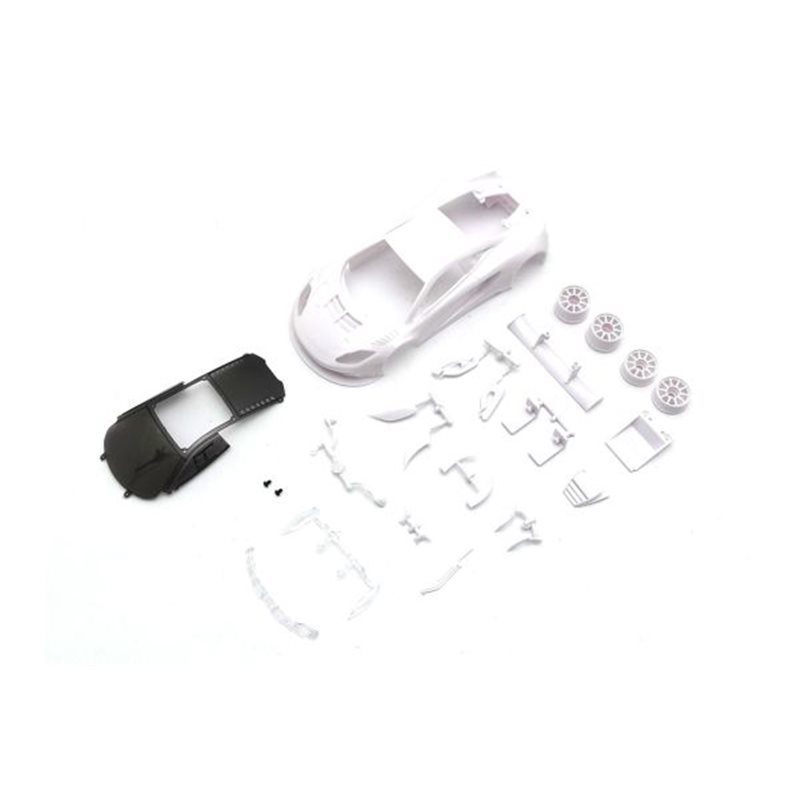 Bodyshell McLaren 12C GT3 2013 Mini-Z + 2WD Rims (White Body)