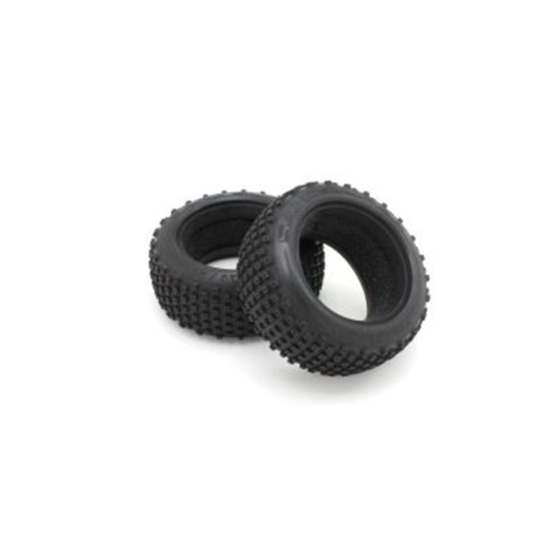 Kyosho Turbo Optima Front Medium Tires 50x83x30mm  (2) - Block type