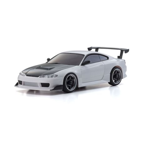 Kyosho Autoscale Mini-Z Nissan Silvia S15 White w/GT Wing (MA020)