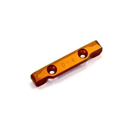 Alu Rear Suspension Holder Kyosho Mini-Z AWD DWS (Caster 0 - Toe 4)