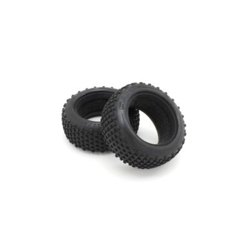 Kyosho Turbo Optima Front Hard Tires 50x83x30mm  (2) - Block type
