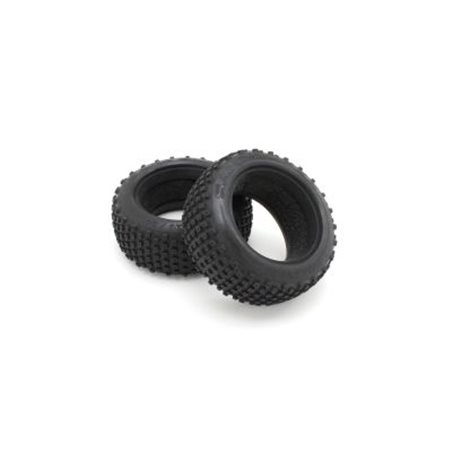 Kyosho Turbo Optima Front Hard Tires 50x83x30mm  (2) - Block type