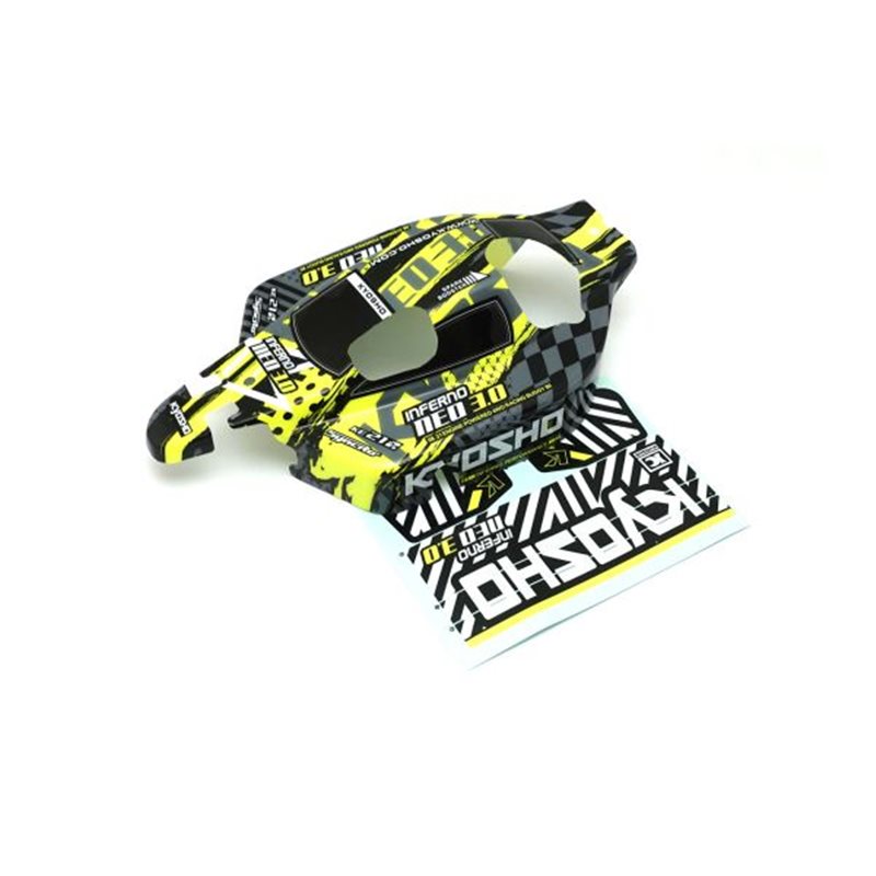 Bodyshell Kyosho 1:8 Inferno NEO 3.0 Type 6 (Yellow)