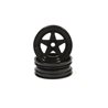 Kyosho Scorpion 2014 Black Front Wheel 2.2 inches (2)