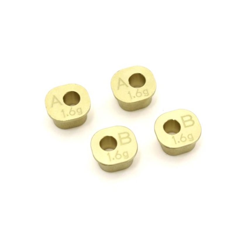 Brass Rear Hub Carrier Spacer set Inferno MP10