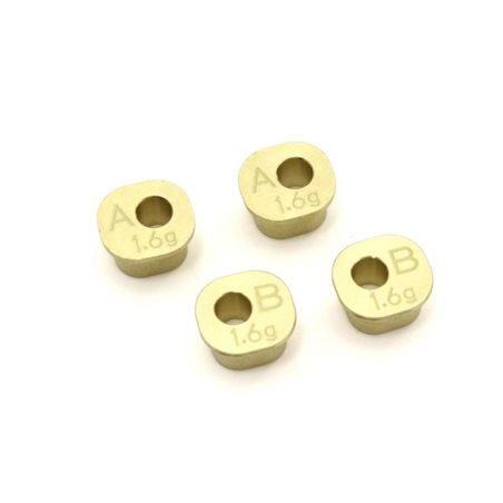 Brass Rear Hub Carrier Spacer set Inferno MP10