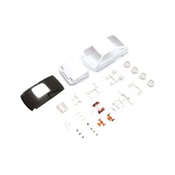 Bodyshell Toyota Trueno AE86 Kyosho Mini-Z + 4WD Rims (White Body)