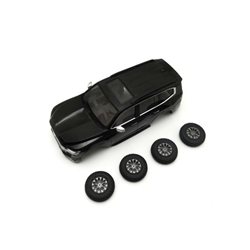 Bodyshell Toyota Land Cruiser 300 Black Mini-Z 4X4 MX01