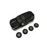 Bodyshell Toyota Land Cruiser 300 Black Mini-Z 4X4 MX01