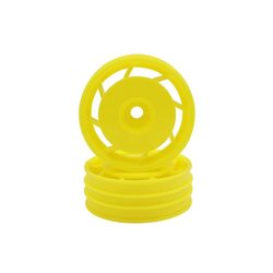 Kyosho 1:10 Ultima Front Wheels 8D 50mm (2) - Yellow