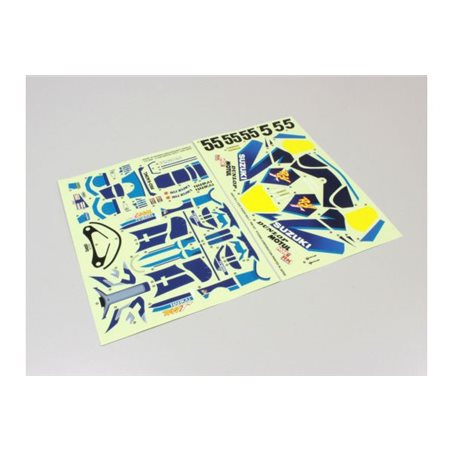 Kyosho Hanging-On Racer Suzuki RGV-I Decal Sheet