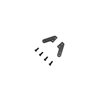 Front Alu Knuckle Arm Kyosho Inferno MP10 (2) KPI