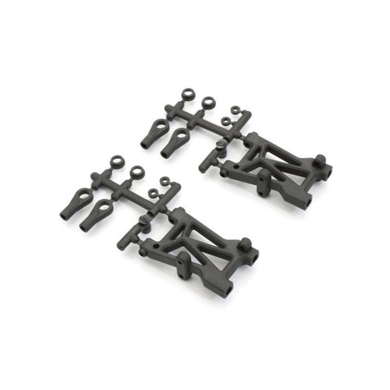 Rear Suspension Arm Set Kyosho V-One R4 (R4/R4 Evo) Hard (2)