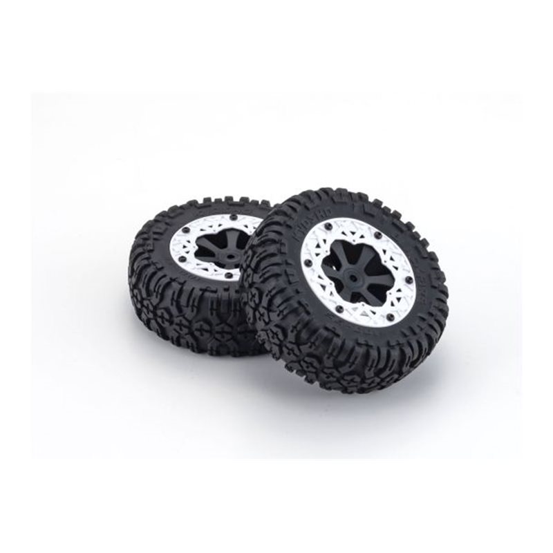 Pre-Glued Tires Kyosho EZ Series Axxe 1:10 EP (2)