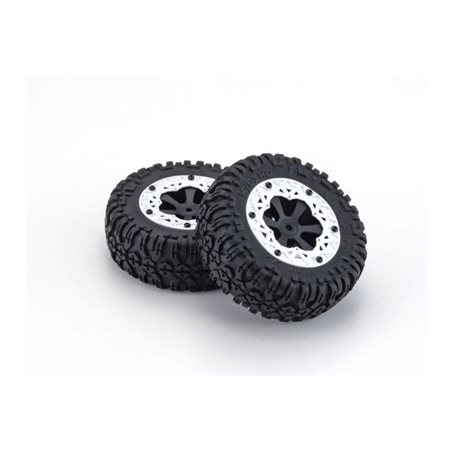 Pre-Glued Tires Kyosho EZ Series Axxe 1:10 EP (2)