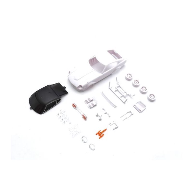 Bodyshell Nissan Fairlady 240Z-L Mini-Z + 4WD Rims (White Body)