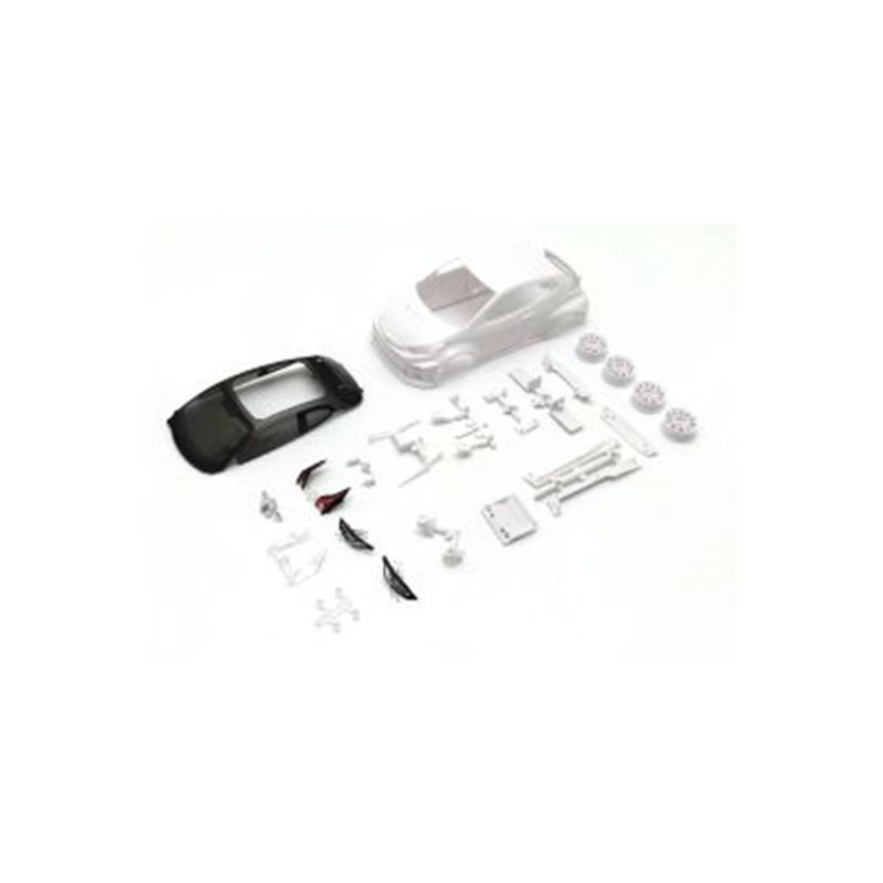 Bodyshell Toyota Yaris GRMN Circuit Mini-Z + Jantes 4WD (A peindre)