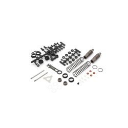 Rear Shock set Kyosho Optima Mid (2) Gun Metal