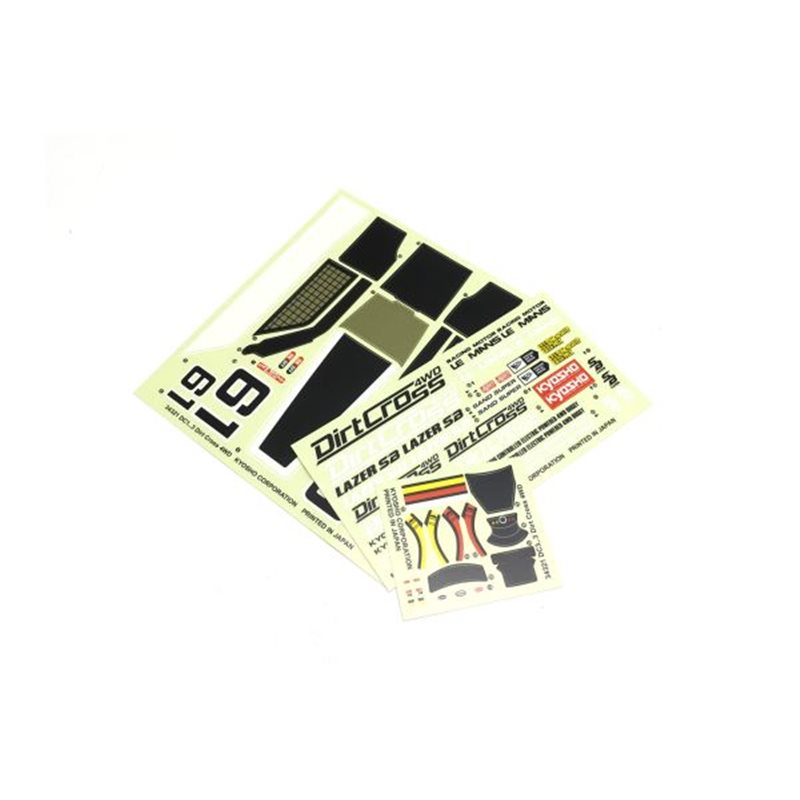 Decal Kyosho EP Lazer SB DirtCross