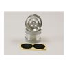 Kyosho Tomahawk Satin Chromed Front Wheel 1.7 inches (2)