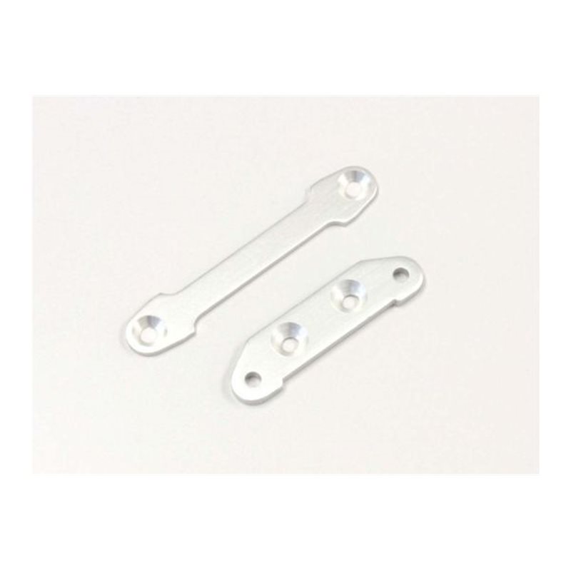 Front suspension plate set Kyosho Optima (2) Silver