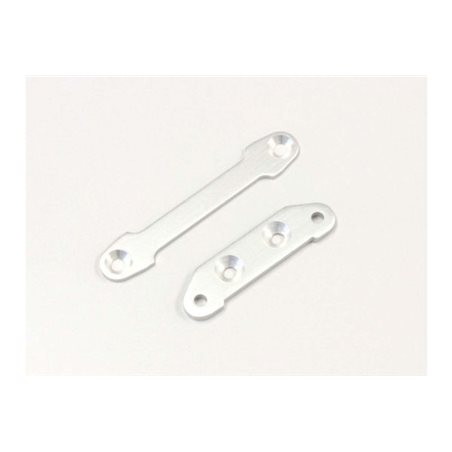 Front suspension plate set Kyosho Optima (2) Silver