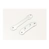Front suspension plate set Kyosho Optima (2) Silver