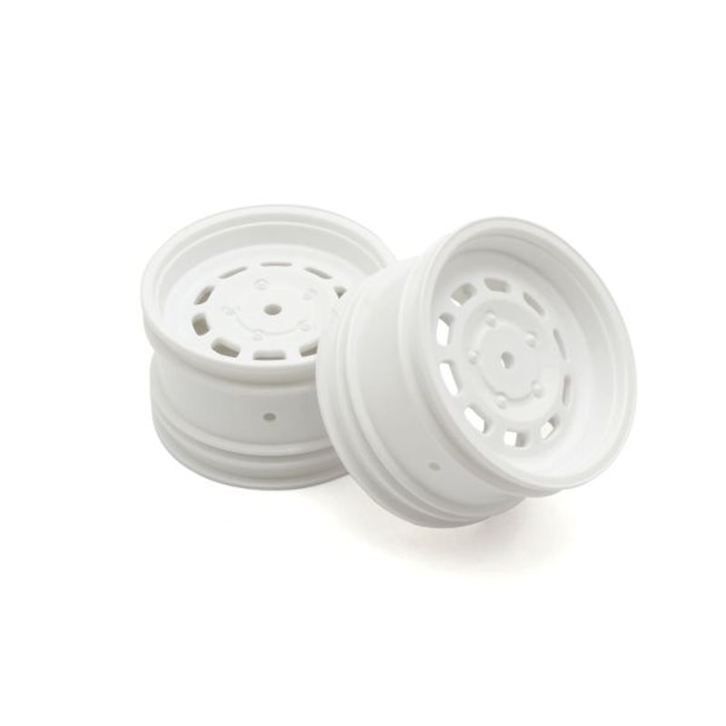 Rear Wheels 10 holes White 2.2" (2) Kyosho EP Lazer SB DirtCross