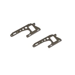 Front side plate set Kyosho Optima Pro (2) Gun Metal