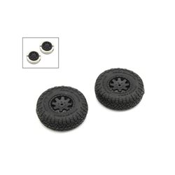 Pre-Glued Tires (2) Toyota...