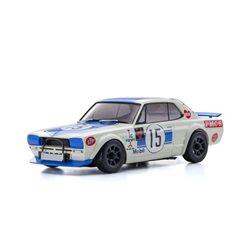 Autoscale Mini-Z Skyline 2000GT-R KPCG10 Racing'72 Blue No.15 (MA020)