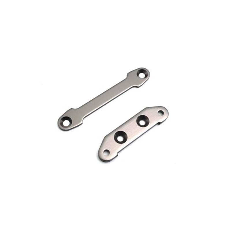 Front suspension plate set Kyosho Optima Pro (2) Gun Metal
