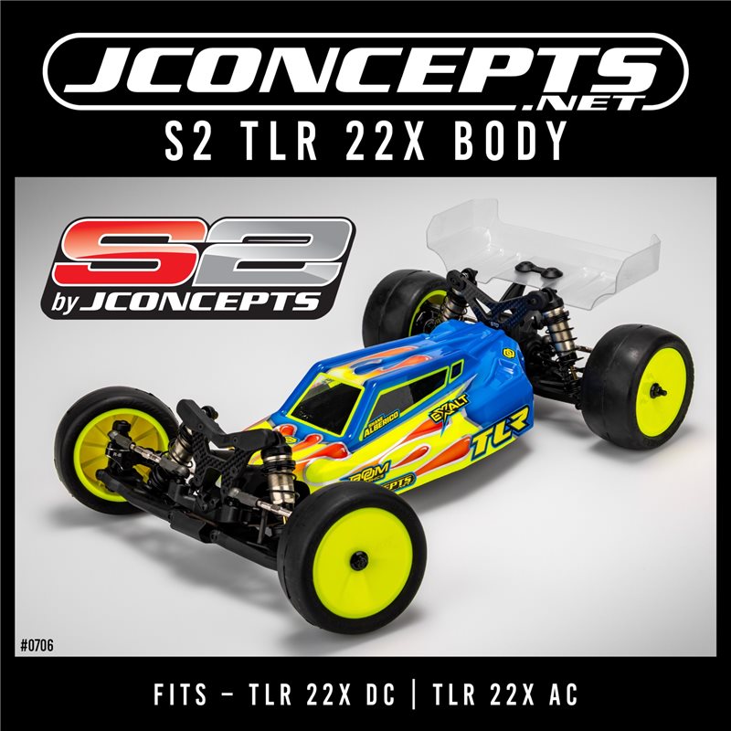 S2 - TLR 22X body w/ carpet | turf | dirt wing