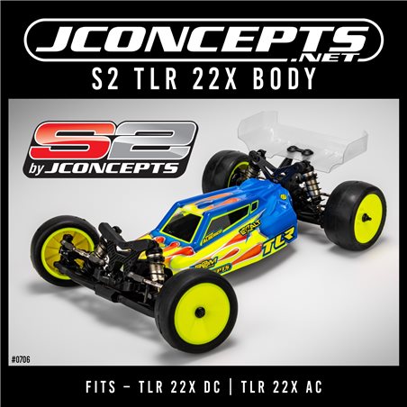 S2 - TLR 22X body w/ carpet | turf | dirt wing