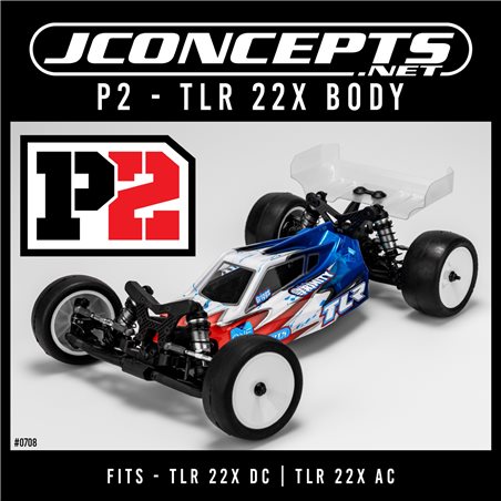 P2 - TLR 22X body w/ carpet | turf | dirt wing