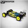 S15 - TLR 22X body w/ carpet | turf | dirt wing - light-weight