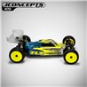 S15 - TLR 22X body w/ carpet | turf | dirt wing - light-weight