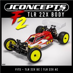 F2 - TLR 22X body w/ carpet | turf | dirt wing - light-weight