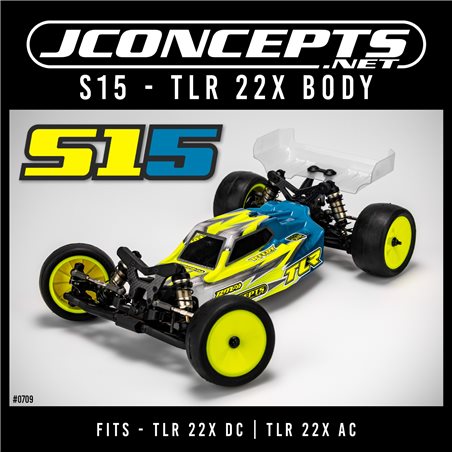 S15 - TLR 22X body w/ carpet | turf | dirt wing