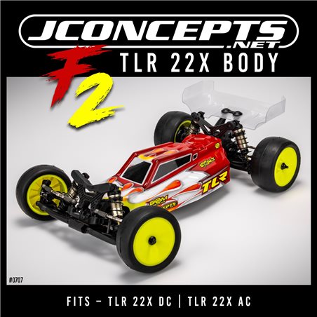 F2 - TLR 22X body w/ carpet | turf | dirt wing