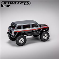 JCI Warneer SUV tucked 1/24th crawler body (Fits - Axial SCX24, 5.2" WB)